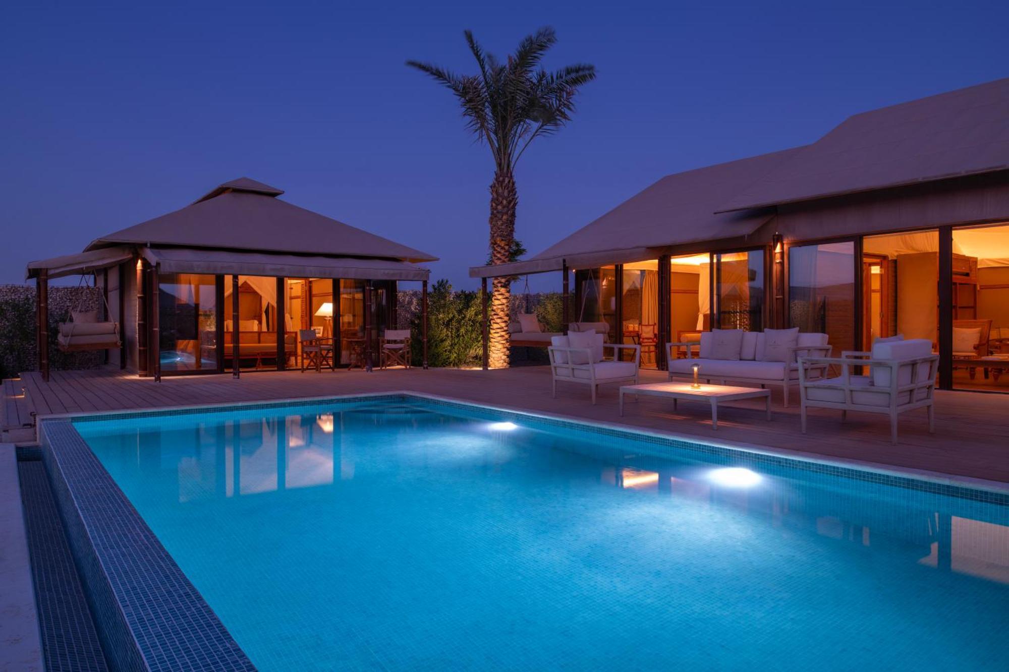 Hotel The Outpost Al Barari Camp Mesaieed Exteriér fotografie