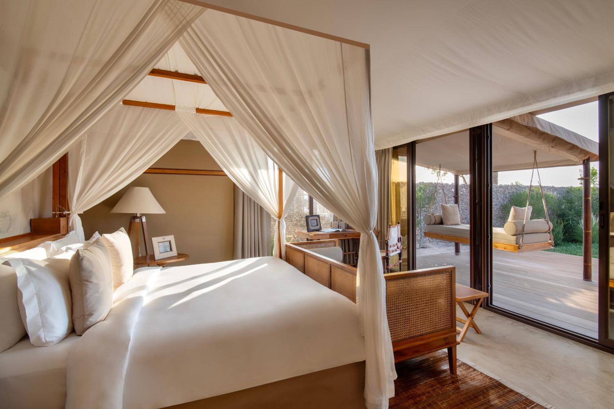 Hotel The Outpost Al Barari Camp Mesaieed Exteriér fotografie