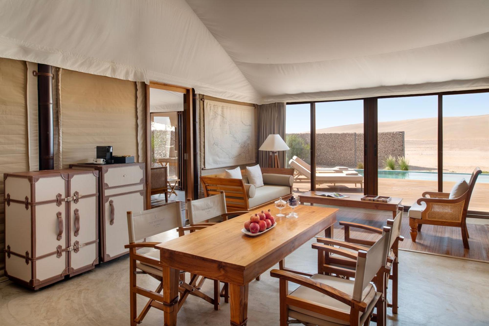 Hotel The Outpost Al Barari Camp Mesaieed Exteriér fotografie