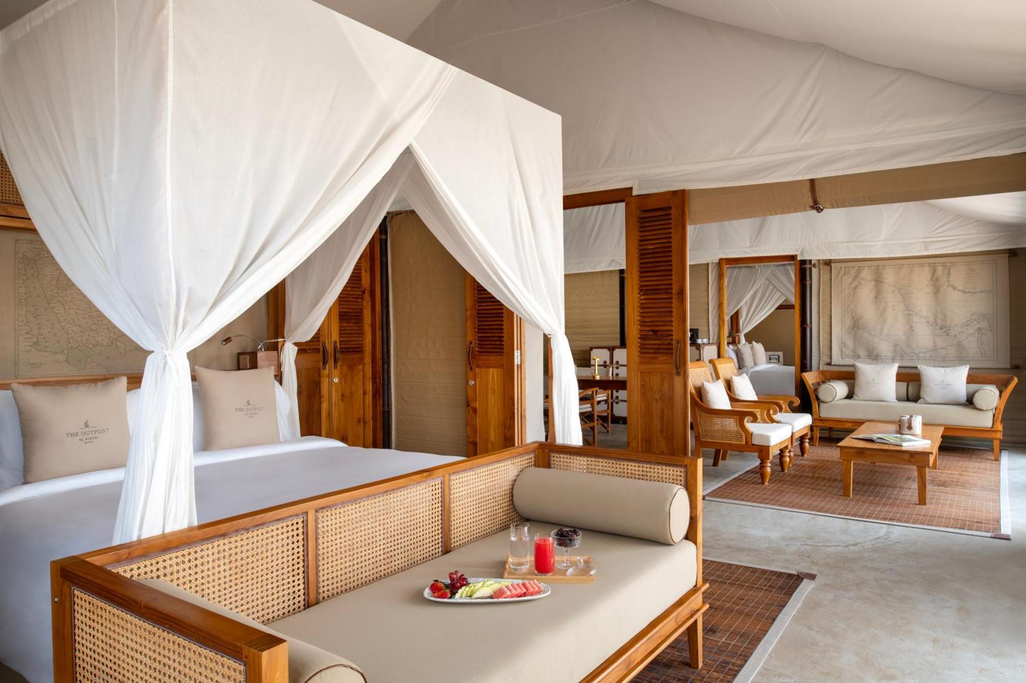 Hotel The Outpost Al Barari Camp Mesaieed Exteriér fotografie