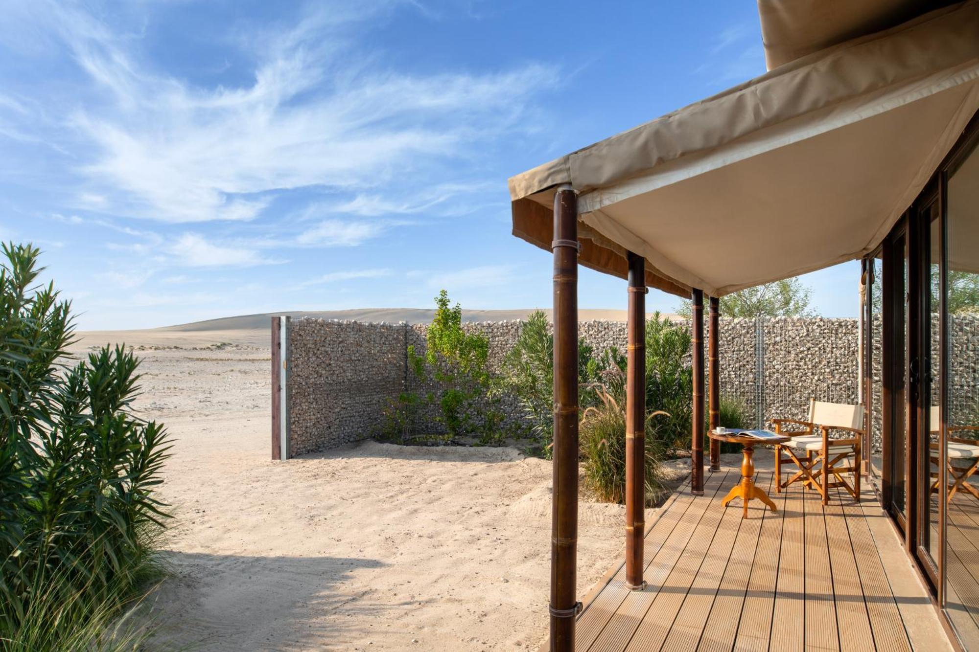 Hotel The Outpost Al Barari Camp Mesaieed Exteriér fotografie
