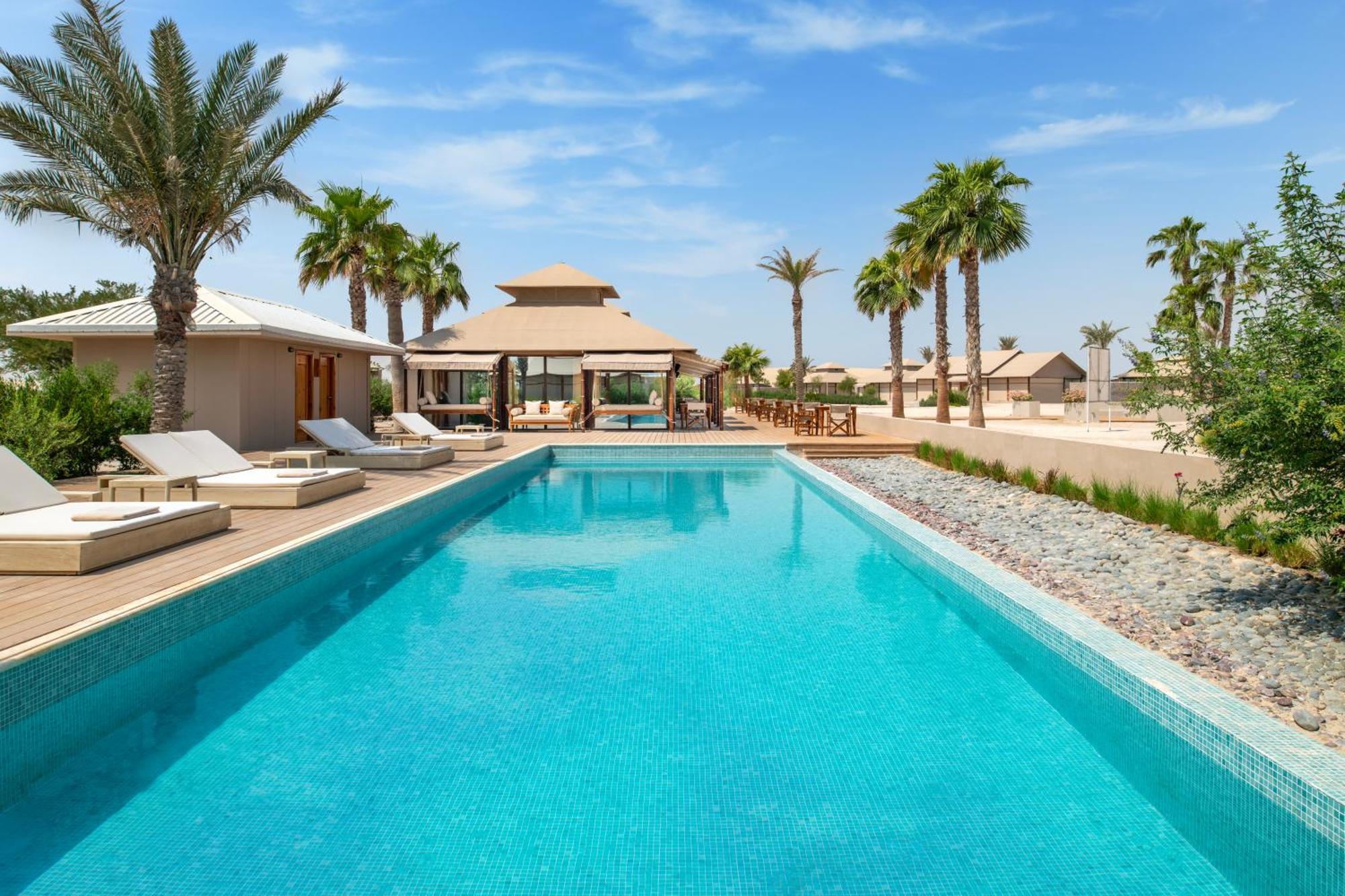 Hotel The Outpost Al Barari Camp Mesaieed Exteriér fotografie